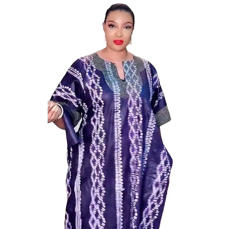 Exquisite African Abayas: Luxury Caftan Dresses for Weddings, Parties, and Beyond - Flexi Africa - Flexi Africa offers Free Delivery Worldwide - Vibrant African traditional clothing showcasing bold prints and intricate designs