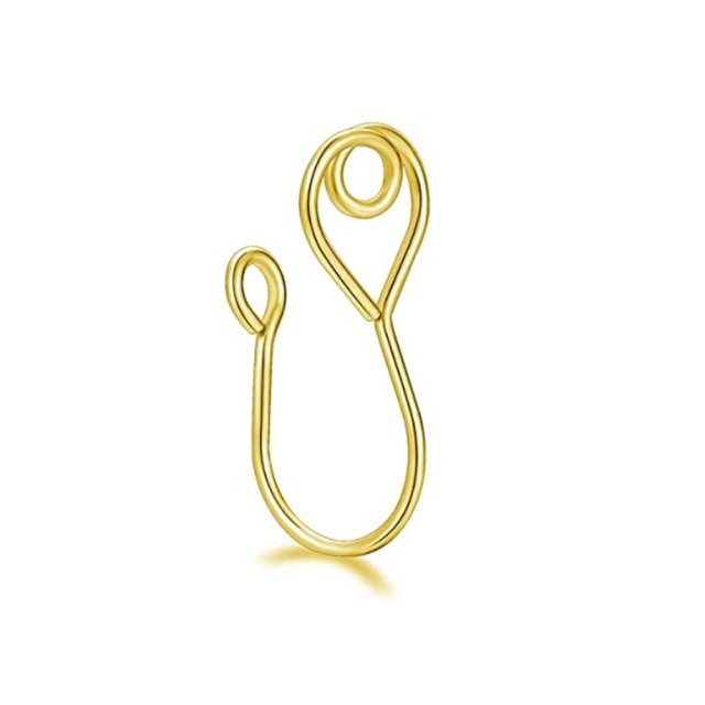 Explore our range fake Nose Rings, offering Hoop Clip-on options for non-pierced wear. Crafted from classic stainless steel