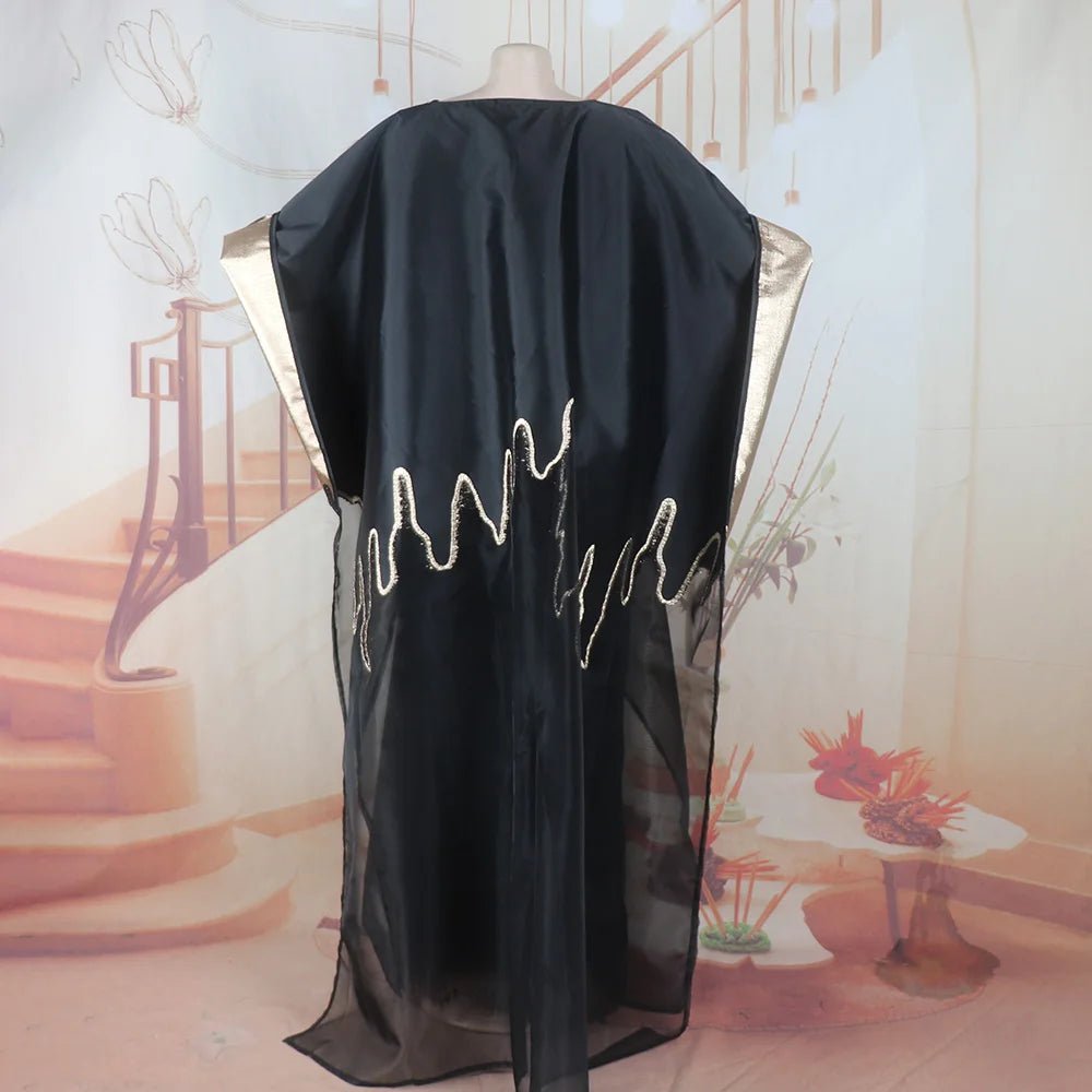 Fashion africa clothing Boubou Women's Dress Luxurious African Fabric with Embroidery Decoration Women's Clothing - Free Delivery Worldwide only at Flexi Africa