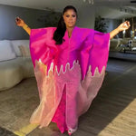 Fashion africa clothing Boubou Women's Dress Luxurious African Fabric with Embroidery Decoration Women's Clothing - Free Delivery Worldwide only at Flexi Africa
