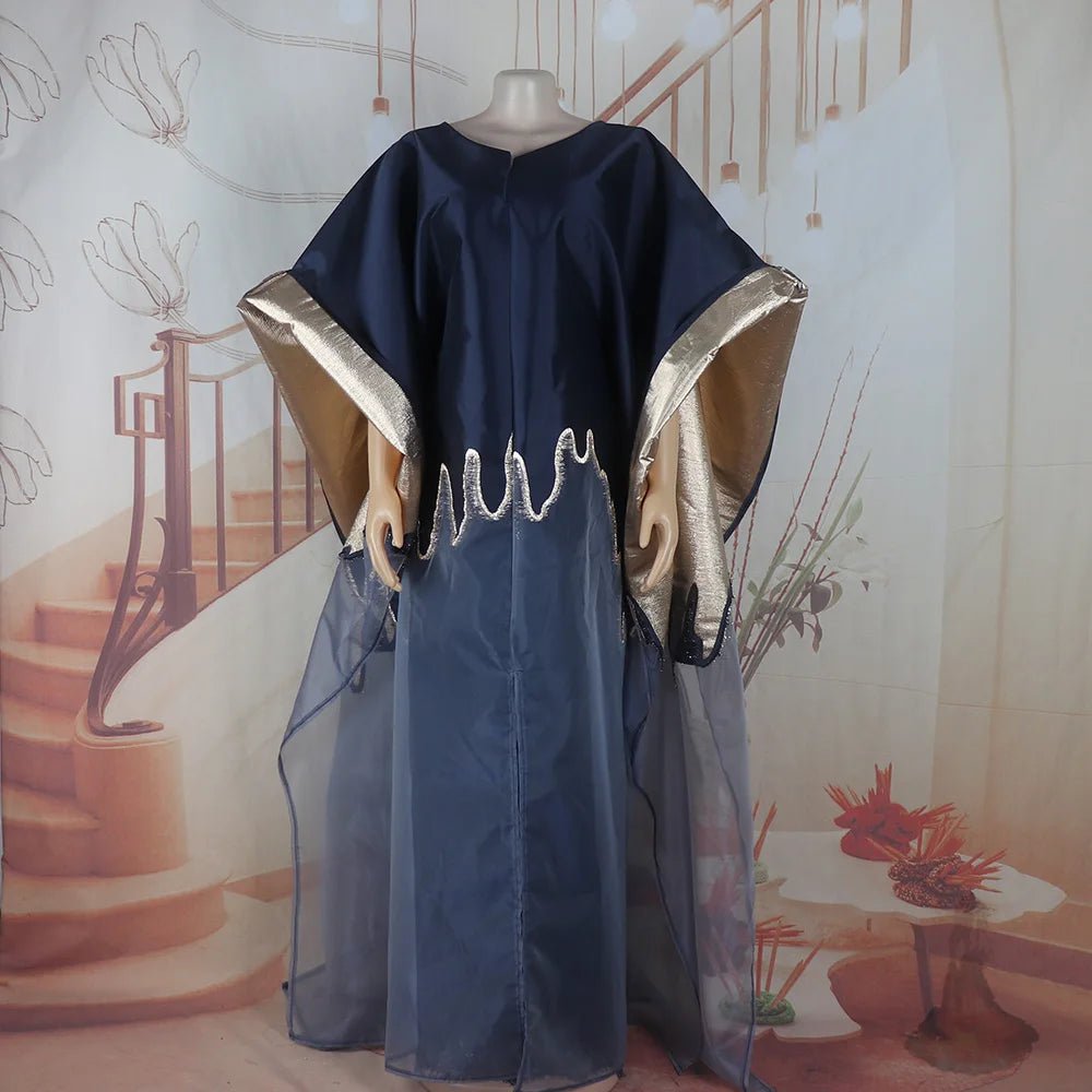 Fashion africa clothing Boubou Women's Dress Luxurious African Fabric with Embroidery Decoration Women's Clothing - Free Delivery Worldwide only at Flexi Africa