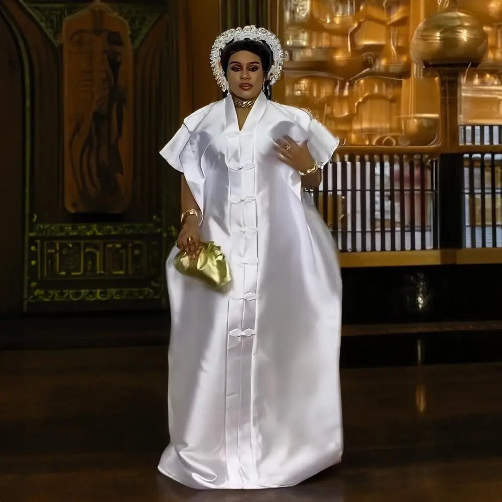 Fashion Design African Dresses Wear a Headscarf Luxury African Dress Elegance African Tops for Women Turkey Dress - Free Delivery Worldwide only at Flexi Africa