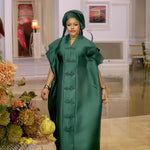 Fashion Design African Dresses Wear a Headscarf Luxury African Dress Elegance African Tops for Women Turkey Dress - Free Delivery Worldwide only at Flexi Africa
