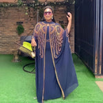 Gorgeous Turkey Dresses for Women Luxury Rhinestone African Dresses Woman Elegant Two-Piece Church Clothes for Woman - Free Delivery Worldwide only at Flexi Africa