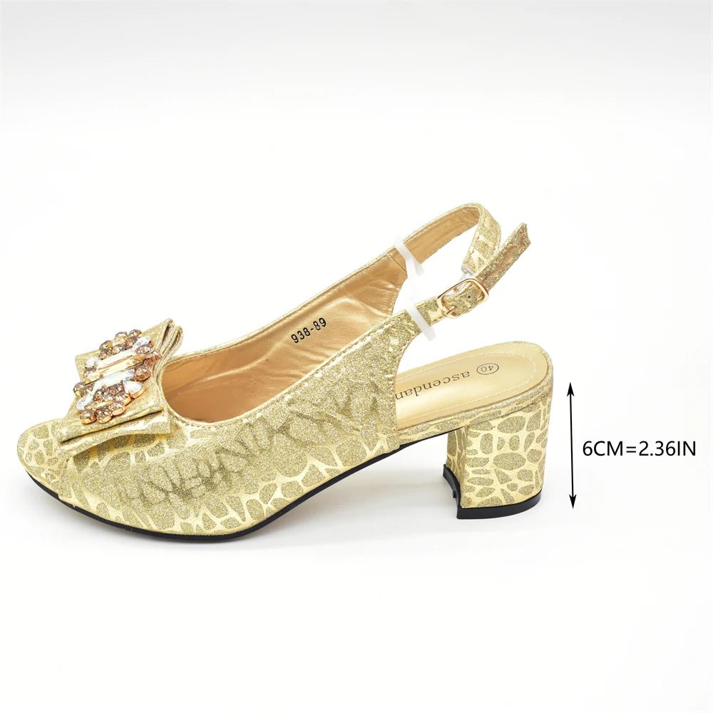 Green African Wedding Shoes and Matching Bag Set for Women – Nigerian Party Shoes - Free Delivery Worldwide only at Flexi Africa