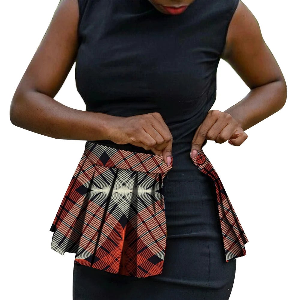 Handmade African Print Corset Waist Belt with Ankara Overlay Tie – Women’s Statement Accessory - Free Delivery Worldwide only at Flexi Africa