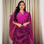 Luxury African Boubou Dress for Women – Rich Embroidery Long Traditional Dress - Free Delivery Worldwide only at Flexi Africa