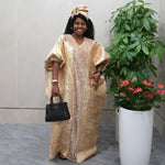 Luxury African Church Dress for Women – Elegant African Femme Robe - Free Delivery Worldwide only at Flexi Africa