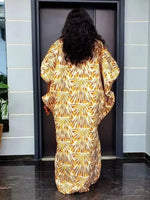 Luxury African Muslim Abaya Dress for Women – Caftan Evening Party Gown - Free Delivery Worldwide only at Flexi Africa