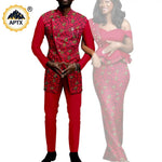 Matching African Couple Outfits – Women’s Dresses & Men’s Dashiki Suit Sets - Free Delivery Worldwide only at Flexi Africa