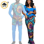 Matching African Couple Outfits – Women’s Dresses & Men’s Dashiki Suit Sets - Free Delivery Worldwide only at Flexi Africa