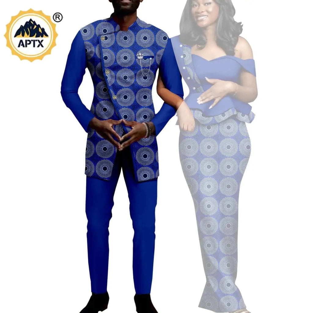 Matching African Couple Outfits – Women’s Dresses & Men’s Dashiki Suit Sets - Free Delivery Worldwide only at Flexi Africa