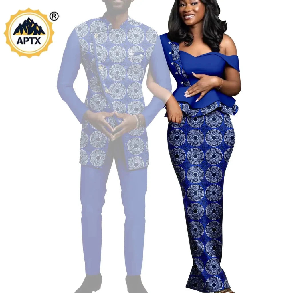 Matching African Couple Outfits – Women’s Dresses & Men’s Dashiki Suit Sets - Free Delivery Worldwide only at Flexi Africa