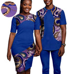 Matching African-Print Outfits for Couples - Free Delivery Worldwide only at Flexi Africa