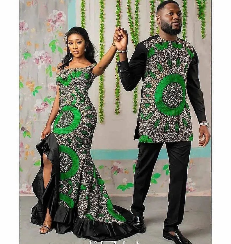 Female Clothing Store Matching Ankara Couple Outfit Traditional Wedding S 4 US Women s Numeric