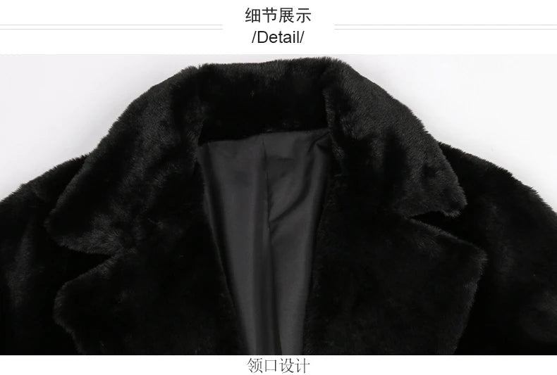Mauroicardi Winter Long White Black Warm Thick Soft Flowy Fluffy Faux Fur Coat Women Sashes Loose Casual Furry Overcoat 2024 - Free Delivery Worldwide only at Flexi Africa