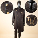 Men’s African Bazin Riche Suit | Wedding, Business & Party Formal Attire - Free Delivery Worldwide only at Flexi Africa