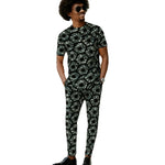Men’s African Couture Outfit – Ankara Print Top & Pants Set - Free Delivery Worldwide only at Flexi Africa