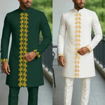Men's African Dashiki 2-Piece Kaftan Set | Flexi Africa - Free Delivery Worldwide only at Flexi Africa