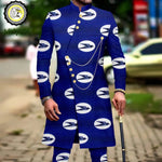 Men’s African Dashiki Suit – Printed Jacket and Ankara Pants 2-Piece Wedding Attire - Free Delivery Worldwide only at Flexi Africa