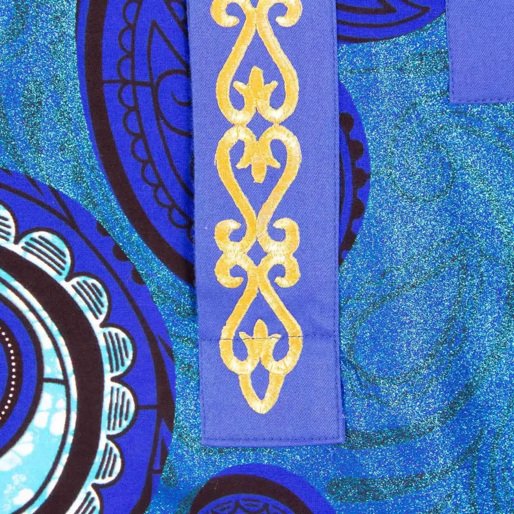 Men’s African Embroidered 2PC Shirt and Pants Set - Free Delivery Worldwide only at Flexi Africa