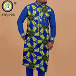 Men’s African Embroidered 2PC Shirt and Pants Set - Free Delivery Worldwide only at Flexi Africa