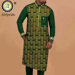 Men’s African Embroidered 2PC Shirt and Pants Set - Free Delivery Worldwide only at Flexi Africa