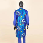 Men’s African Embroidered 2PC Shirt and Pants Set - Free Delivery Worldwide only at Flexi Africa