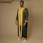 Men’s African Embroidered Agbada 3PC Set – Traditional Dashiki Robe, Shirt & Pants for Weddings - Free Delivery Worldwide only at Flexi Africa