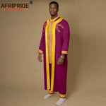 Men’s African Embroidered Agbada 3PC Set – Traditional Dashiki Robe, Shirt & Pants for Weddings - Free Delivery Worldwide only at Flexi Africa