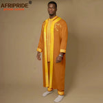 Men’s African Embroidered Agbada 3PC Set – Traditional Dashiki Robe, Shirt & Pants for Weddings - Free Delivery Worldwide only at Flexi Africa