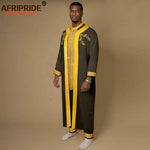 Men’s African Embroidered Agbada 3PC Set – Traditional Dashiki Robe, Shirt & Pants for Weddings - Free Delivery Worldwide only at Flexi Africa