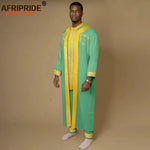 Men’s African Embroidered Agbada 3PC Set – Traditional Dashiki Robe, Shirt & Pants for Weddings - Free Delivery Worldwide only at Flexi Africa
