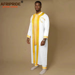 Men’s African Embroidered Agbada 3PC Set – Traditional Dashiki Robe, Shirt & Pants for Weddings - Free Delivery Worldwide only at Flexi Africa