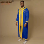 Men’s African Embroidered Agbada 3PC Set – Traditional Dashiki Robe, Shirt & Pants for Weddings - Free Delivery Worldwide only at Flexi Africa