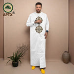 Men’s African Jubba Thobe – Embroidered Wedding Robe - Free Delivery Worldwide only at Flexi Africa