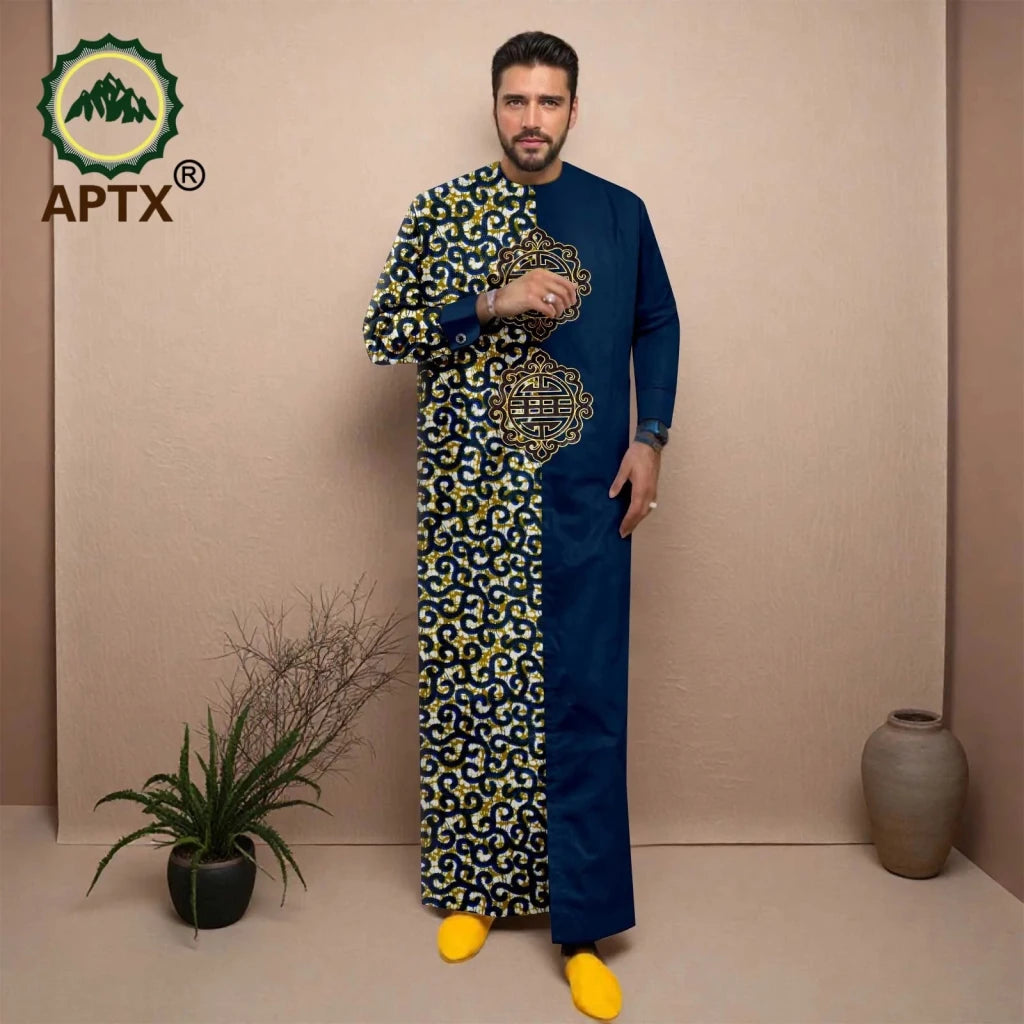 Men’s African Jubba Thobe – Embroidered Wedding Robe - Free Delivery Worldwide only at Flexi Africa