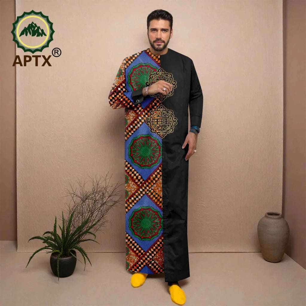 Men’s African Jubba Thobe – Embroidered Wedding Robe - Free Delivery Worldwide only at Flexi Africa