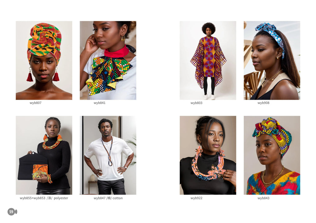 Men’s African Print Cotton Bow Tie and Kerchief – Bohemian Style Gift Set - Free Delivery Worldwide only at Flexi Africa