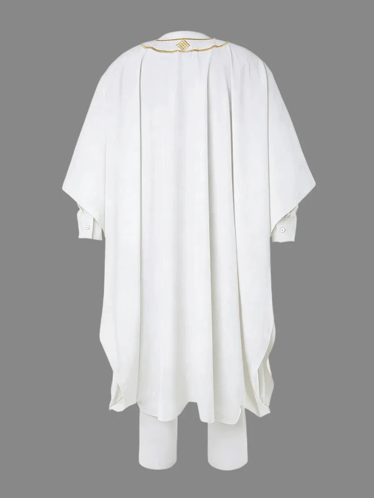 Men's Embroidered Agbada Three-Piece Wedding Set - Free Delivery Worldwide only at Flexi Africa
