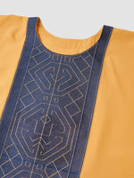 Men's Nigerian-Style Kaftan Three-Piece Set - Free Delivery Worldwide only at Flexi Africa