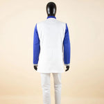 Men’s Slim-Fit African Wedding Suit – Embroidered Jacket, Pocket Square and Pants 2PC Set - Free Delivery Worldwide only at Flexi Africa