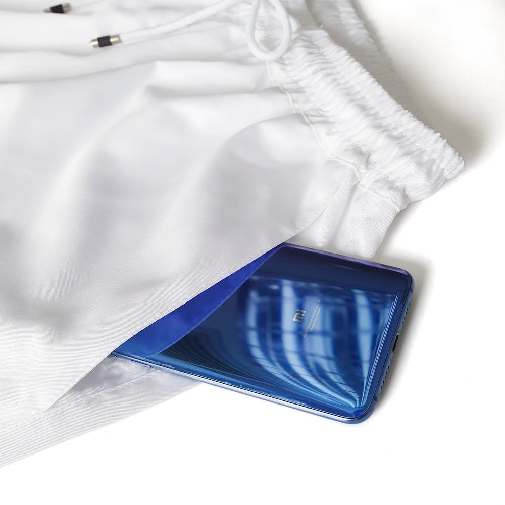 Men's White Embroidered Dashiki Top & Trouser Set - Free Delivery Worldwide only at Flexi Africa