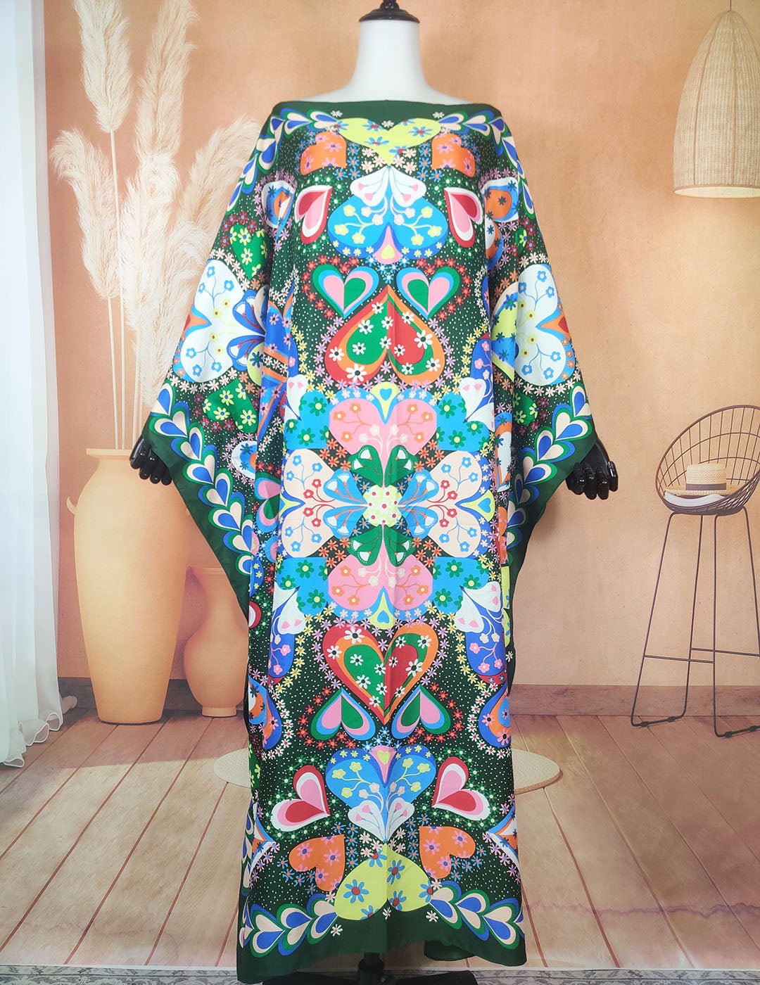 Oversized African Kaftan Dress for Women Elegant Bohemian Style Casual Wear - Flexi Africa - Free Delivery Worldwide