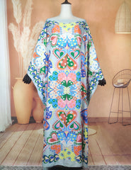 Oversized African Kaftan Dress for Women Elegant Bohemian Style Casual Wear - Flexi Africa - Free Delivery Worldwide
