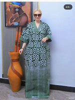 Plus Size African Dresses for Women – Traditional Dashiki Ankara Maxi Gown - Free Delivery Worldwide only at Flexi Africa