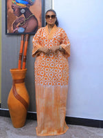 Plus Size African Dresses for Women – Traditional Dashiki Ankara Maxi Gown - Free Delivery Worldwide only at Flexi Africa