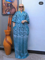 Plus Size African Dresses for Women – Traditional Dashiki Ankara Maxi Gown - Free Delivery Worldwide only at Flexi Africa