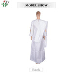 Plus Size African Kaftan Dress for Women – Embroidered Bazin Riche Wedding, Party & Church Gown - Free Delivery Worldwide only at Flexi Africa