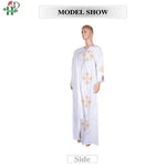 Plus Size African Kaftan Dress for Women – Embroidered Bazin Riche Wedding, Party & Church Gown - Free Delivery Worldwide only at Flexi Africa